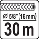 Візок садовий з котушкою FLO для шланга 5/8"/30 м 1/2"/45 м - зображення 3