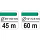 Катушка садовая для намотки шланга FLO 5/8 45 м 1/2 60 м - изображение 3