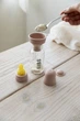 Скляна дитяча пляшечка BIBS Baby Round Glass Bottle повний комплект Blush - 120 ml - зображення 5