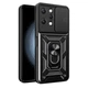 Протиударний броньований чохол із захистом камери для Xiaomi Redmi 12 Armor Case Keysion black - изображение 1