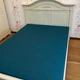 Простынь на резинке 140х200 изумрудная Страйп Микросатин Ananasko 9909 - изображение 2
