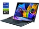 Игровой ноутбук Asus ZenBook Pro Duo UX581G / 15.6" (3840x2160) OLED Touch / Intel Core i9-9980HK (8 (16) ядер по 2.4 - 5.0 GHz) / 32 GB DDR4 / 960 GB SSD / nVidia GeForce RTX 2060, 6 GB GDDR6, 192-bit / WebCam б/у - изображение 1