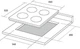 Варочная поверхность комбинированная BORGIO 6630 FFD Inox - изображение 4