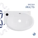 Раковина Qtap Leo 430x285x160 White QT11111008LW - изображение 4