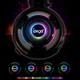 Проводная игровая гарнитура iPega Gaming with RGB LED PG-R008, 3.5mm, Noice Reduction, 2.2m, black - изображение 6