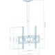 Кронштейн WALFIX CM-41B Black для телевизоров 26"-55", стандарт VESA 400x400, погрузка до 45 кг - изображение 2