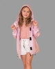Куртка вітровка для дівчинки Baby Angel 104 см рожева - изображение 4