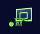Баскетбольний міні-щит SKLZ Pro Mini Hoop Midnight Edition - світиться в темноті, 45x30 см - изображение 6