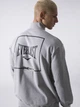 Толстовка на молнии мужская Everlast Giacca Full Zip Felpa Nn Garz 37M293D80-M000 2XL Grey Melange с принтом (8052995718721) - изображение 4