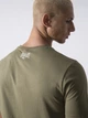 Футболка хлопковая длинная мужская Everlast Jersey 37M290J86-9700 S Military Green с принтом (8052995747035) - изображение 5
