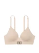 Бюстгальтер Victoria’s Secret Shine Patch T-Shirt Wireless Bra бежевий розмір 32B - зображення 1