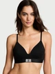 Бюстгальтер Victoria’s Secret Shine Patch T-Shirt Wireless Bra черный размер 34C - изображение 4