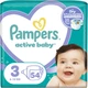Подгузники Pampers Active Baby Размер 3 (6-10 кг) 54 шт (8001090948977) - изображение 1