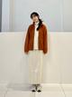 Куртка Шерпа демисезонная мужская Uniqlo 219202624 XL Оранжевая (1159826895) - изображение 3