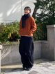 Куртка Шерпа демисезонная мужская Uniqlo 219202624 XL Оранжевая (1159826895) - изображение 4