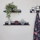 Полка Металлическая 40см х 7.5см Glozis Bau Black 40 K-005 - изображение 7