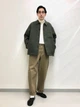 Куртка демисезонная мужская Uniqlo 74314211 3XL Зеленая (1159828839) - изображение 6