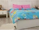 Комплект постельного белья Руно Евро 205х225 см Yellow Cat Бязь (845.116_Yellow cat) - изображение 4
