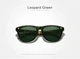 Женские поляризационные солнцезащитные очки KINGSEVEN N756 Leopard Green - изображение 2