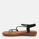 Женские сандалии Beppi 2204470 39 (7.5US) 24.5 см Black (7000002674448) - изображение 4