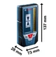 Ручной приемник Bosch LR 7 Professional (AA 1.5V, 50 м) аккумуляторный для лазерного излучения (24921) - изображение 4