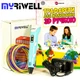 3D-ручка MyRiwell 2 Голубая с Эко Пластиком 9 метров и Трафаретами (RP-100B_B9) - изображение 1