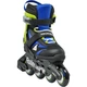 Роликовые коньки Rollerblade Microblade black-blue 28-32 86B0751530-NF01 - изображение 4