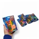 Кинетический песок KidSand оранжевый в пакете 400 г Dankotoys (KS-03-03) (59173) - изображение 2