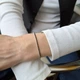 Срібний браслет Доріжка з Чорними каменями 17 - 20 см срібло 925 проби Родоване 6101р 3.12г - зображення 4