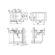 Кухонна мийка Adamant Anila Plus 03 77,5*49,5 см чорна - зображення 3