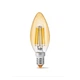 Лампа світлодіодна Videx 299075 Filament LED C37FA 6W E14 2200K 220V - зображення 1