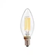 Лампа светодиодная Feron Filam LB-68 C37 230V 4W E14 2700K - изображение 1