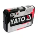 Набор торцевых головок Yato YT-14501 1/4" 56 шт - изображение 4