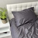 Комплект постільної білизни SoundSleep Stripe Sense Graphite 94186079 160*220 см - зображення 1