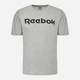 Футболка хлопковая длинная мужская Reebok fp9162 L Серая (KC1000000045366) - изображение 5