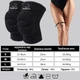 Наколенники PowerPlay PP-8000 Elastic Knee Support (пара) M Черные (PP-8000_Black_M) - изображение 1