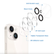 Защитное стекло на заднюю камеру Sheild Premium для iPhone 16 Plus Glass HD 9H Full Protection Screen - изображение 3