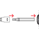 Zestaw śrub regulacyjnych Fischer FAFS 5.0 x 120 TX25 100 szt. (4048962428360) - obraz 5