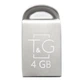 Флеш-накопичувач USB 4GB T&G 107 Metal Series Silver (TG107-4G) - зображення 4