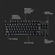 Клавиатура Logitech G413 TKL SE Corded Mechanical Gaming Keyboard Black (920-010446) - изображение 10
