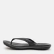 Женские вьетнамки для пляжа Crocs Crocband Flip Blk/SGy 11033-0DD 39-40 (M7/W9) 25 см Black/Slate Grey (198445100635) - изображение 4