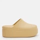 Женские сабо Crocs Dylan Platform Clog Wht 209869-209 39-40 (W9) 25 см Wheat (196265757619) - изображение 1