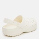 Жіночі крокси Crocs Classic Floral Cut Out Clog 210927-0WV 36-37 (M4/W6) Білі (198445117718) - зображення 5