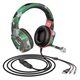 Проводная игровая гарнитура НОСО Gaming headphones Hi-Res ESD08, USB, 2x3.5mm, 2m, Camouflage-Green - изображение 4