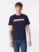 Футболка хлопковая длинная мужская Wrangler W241199 S Темно-синяя (8684555030808) - изображение 1