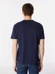 Футболка хлопковая длинная мужская Wrangler W241199 S Темно-синяя (8684555030808) - изображение 2