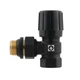 Комплект для підключення радіатора кутовий Raftec BLACK 1/2' DKU11-B - зображення 11