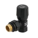 Комплект для підключення радіатора кутовий Raftec BLACK 1/2' DKU11-B - зображення 12