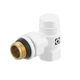 Комплект для підключення радіатора кутовий Raftec WHITE 1/2' DKU11-W - зображення 7