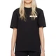 Жіноча футболказ логотипом Jacquemus Le T-Shirt Gros Grain Розмір L Чорний - зображення 1